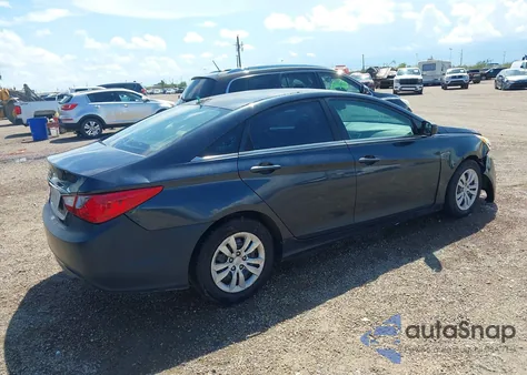 2012 Hyundai Sonata Gls из США, поврежденный, VIN 5NPEB4AC7CH421768